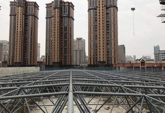 重庆螺栓球网架结构